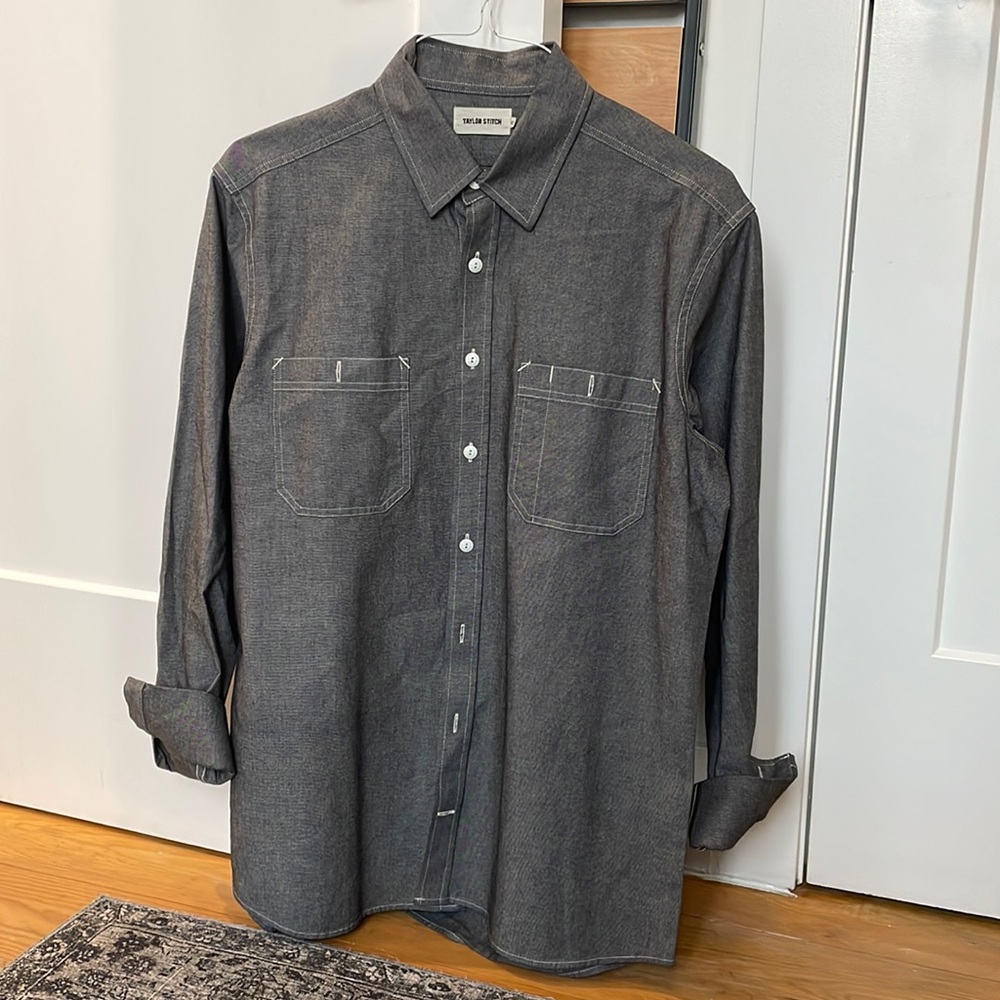 Taylor Stitch - The Utility Shirt 100% organic cotton shirt - LIKE NEW CONDITION